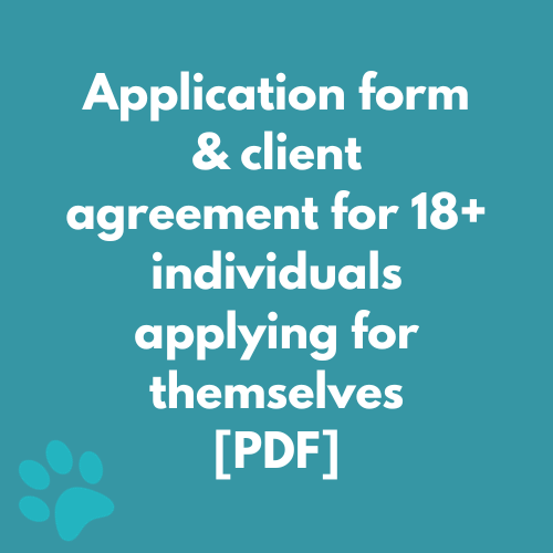 PDF application for disabled applicants self applying