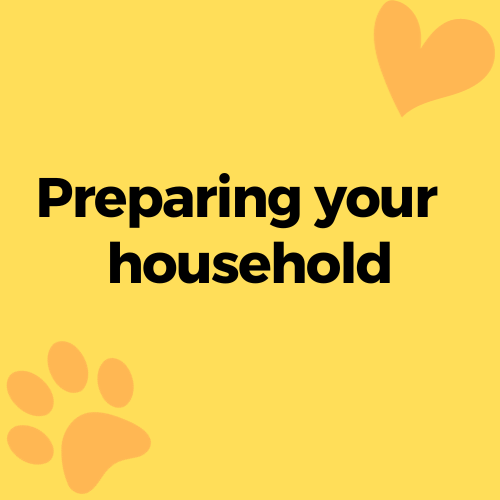 Preparing your household